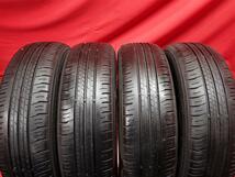 中古タイヤ 155/65R14 75S 4本セット ダンロップ エナセーブ EC300＋ DUNLOP ENASAVE EC300＋ 8分山★n14 N-WGN ルークス R2 アルト_画像1