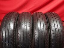 中古タイヤ 155/65R14 75S 4本セット ブリヂストン エコピア EP150 BRIDGESTONE ECOPIA EP150 6分山★n14 N-WGN ルークス R2 アルト_画像1