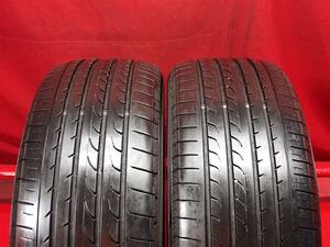 タイヤ2本 《 ヨコハマ 》 ブルーアース RV-02 [ 225/55R18 98V ]8分山★ ミニバン デリカD:5 フォレスター エルグランド n18