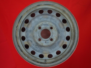 [ super-discount used single goods 1 pcs ] Nissan Note E12 original steel wheel iron wheel iron chin 14inch 5.5J in set +40 PCD100 4 hole hub diameter Φ60 cc14
