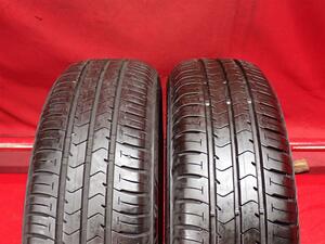 タイヤ2本 《 ブリヂストン 》 エコピア NH100C [ 175/60R16 82H ]9分山★ アクア ラクティス トレジア クロスビー イグニス n16