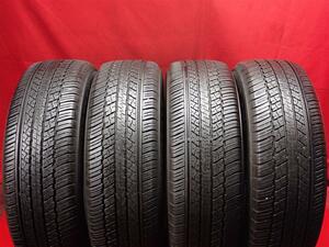 タイヤ4本 《 ダンロップ 》 グラントレック ST30 [ 225/65R17 102H ]8.5分山★ ハリアー RAV4 エクストレイル CRV CX-5 n17