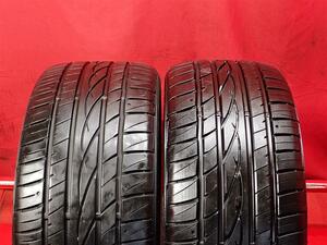 タイヤ2本 《 ファルケン 》 ジークス ZE・912 [ 245/45R17 95W ]9分山★ アウディA4 A6 TTクーペ ベンツEクラス n17