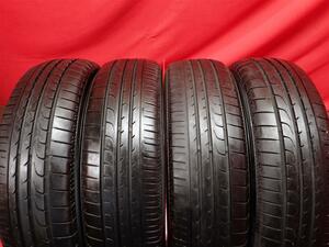 中古タイヤ 155/65R14 75H 4本セット ヨコハマ ブルーアース RV-02CK YOKOHAMA BLUEARTH RV-02CK 8分山★n14 N-WGN ルークス R2 アルト