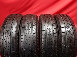 中古タイヤ 155/65R14 75S 4本セット ブリヂストン ネクストリー BRIDGESTONE NEXTRY 9分山★n14 N-BOX デイズ ek デリカミニ ワゴンR