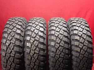  used tire 255/85R16 119/116Q 4 pcs set BF Goodrich Mud Terrain T/A KM3 9.5 amount of crown * Ame car 4WD off-road vehicle lift up n16