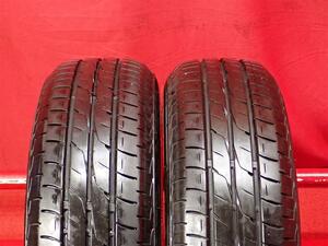 タイヤ2本 《 ブリヂストン 》 エコピア EX20C TYPEH [ 155/65R14 75H ]9分山★ N-BOX デイズ ek デリカミニ ワゴンR タント ムーブ n14