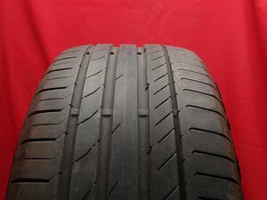 単品 タイヤ 1本 《 コンチネンタル 》 コンチスポーツコンタクト5SUV [ 235/55R19 101Ｗ ]8.5分山★n19 アウディQ5 RAV4 ボルボXC