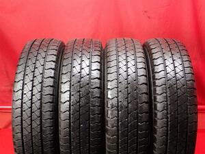 タイヤ4本 《 グッドイヤー 》 カーゴ プロ [ 195/80R15 107/105L ]8.5分山★ 商用車 ハイエース キャラバン コモ n15