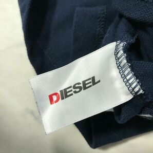 《良品◎》DIESEL ディーゼル★刺繍デザイン*ポイントロゴ*半袖*デザインポロシャツ*ネイビー*サイズM(MS2852)◆S60の画像6