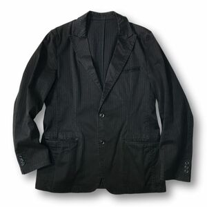 《良品◎》RADMESS Men's Bigi ラッドメス メンズビギ★日本製*テーラードジャケット*ブレザー*ブラック*サイズS(MA6456)◆S60