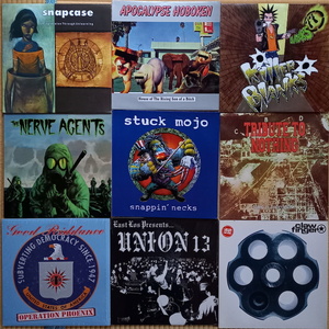 ♪ レア パンク ハードコア メロコア ミクスチャー まとめて LP 9枚セット STUCK MOJO , BLANKS 77 , SNAPCASE ロンナイ EPITAPH FAT WRECK