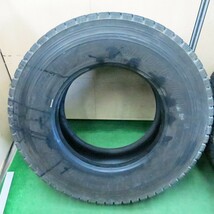 バリ溝！23年！9.5分★トラック タイヤ 295/80R22.5 153/150J スタッドレス ブリヂストン W999 22.5インチ★4050401ナス_画像3