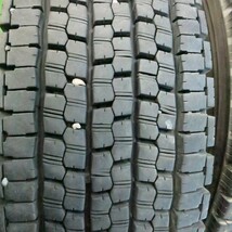 バリ溝！23年！9.5分★トラック タイヤ 295/80R22.5 153/150J スタッドレス ブリヂストン W999 22.5インチ★4050401ナス_画像5