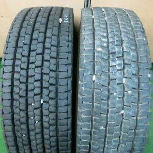 バリ溝！23年！9.5分★トラック タイヤ 295/80R22.5 153/150J スタッドレス ブリヂストン W999 22.5インチ★4050401ナス