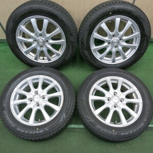 *送料無料* バリ溝！21年！9分★スタッドレス 175/65R15 ブリヂストン ブリザック VRX3 SIBILLA NEXT IR-Z シビラ PCD100/4H★4050804HAス