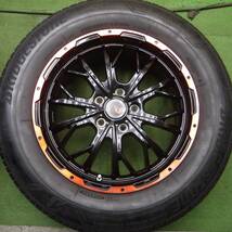 *送料無料* キレイ！22年★LEHRMEISTER 225/65R17 ブリヂストン アレンザ 001 レアマイスター 17インチ PCD114.3/5H★4050108Hノ_画像4