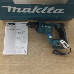 [ free shipping ] Junk * Makita makita rechargeable screw driver FS600DRG 18V body only instructions case equipped *