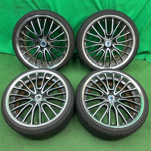 *送料無料* バリ溝！21年！9.5分★WORK SCHWERT SW5 GMP2 225/35R19 デリンテ サンダー D7 ワーク シュバート PCD114.3/5H★4050607ナノ