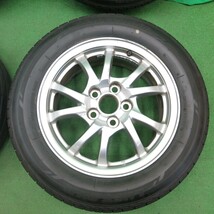 *送料無料* バリ溝！23年！9.5分★トヨタ プリウスα 純正 205/60R16 ブリヂストン LUFT RV2 16インチ PCD114.3/5H★4051009ナノ_画像5