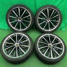 *送料無料* 4本価格★kranze MAGISS 245/35R20 コンチネンタル エクストリームコンタクト DWS06 クレンツェ マジス 114.3/5H★4050416ナノ_画像1