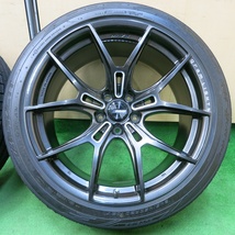 *送料無料* 綺麗 センサー付★レクサス等 RAYS gram LIGHTS GL-57FXZ 245/45R20 275/40R20 ファルケン FK510 PCD120/5H★4031508イノ_画像3