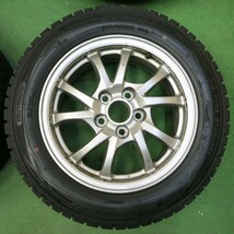 *送料無料* バリ溝 9.5分★トヨタ プリウスα 純正 205/60R16 スタッドレス ダンロップ ウインターマックス WM01 PCD114.3/5H★4051106イス_画像5