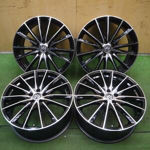 *送料無料* 4本価格★Lehrmeister SOLAIA V7 レアマイスター ソライア 18インチ ホイール 18×7.5J PCD100/5H★4051008Hホ