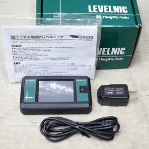 [送料無料] キレイ◆新潟精機 LVELNIC デジタル角度計レベルニック DP-30XY2 測定器◆