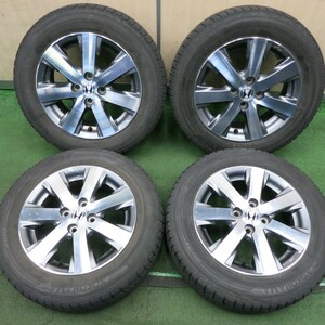 *送料無料* バリ溝！8.5分★ホンダ フリード 純正 185/65R15 スタッドレス ヨコハマ アイスガード iG50 プラス PCD100/4H★4051801NJス