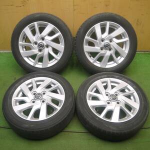 *送料無料* キレイ★日産 デイズ 純正 155/65R14 ダンロップ エナセーブ EC300+ 14インチ PCD100/4H★4052109Hノ