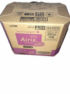 LION ソフラン エアリス バルコニー ネクタリン＆フリージアの香り 柔軟剤 詰替用 １箱（850ml×12個）新品未開封品