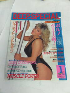【雑誌】DEEP.SPECIAL　ディープ・スペシャル　No.34　1988年1月　マニアック大好き/ポルノ至上主義/妊婦フェチ/ビザール/フェティッシュ
