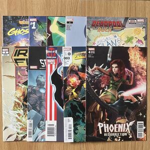 MARVEL COMICS アメコミリーフ 10冊セット マーベルコミックス X-Men Spider-Man スパイダーマン Thor Deadpool デッドプール 洋書 英語