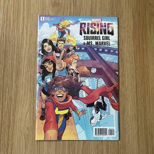 Marvel Rising: Squirrel Girl & Ms. Marvel #1 アメコミリーフ ライジング スクイレルガール ミズ・マーベル コミックス Comics 英語 洋書