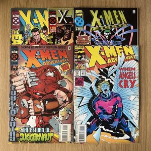 X-MEN 関連 アメコミリーフ 5冊セット MARVEL COMICS マーベルコミックス Captain Britain Juggernaut Angel 英語 洋書