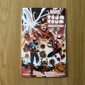 Marvel Tsum Tsum Takeover TP アメコミ ディズニー ツムツム Disney マーベルコミックス English Comics Book 英語 洋書