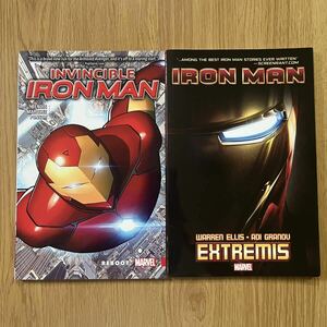 Iron Man TP 2冊セット アメコミ アイアンマン Invincible マーベルコミックス Marvel Comics Avengers tpb アベンジャーズ 英語 洋書