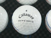 [E1E-09C] Callaway ERC SOFT Triple Track 2021年モデル ホワイト 30球 キャロウェイ トリプルトラック ロストボール_画像2