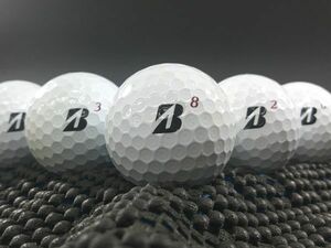 [E0A-01C] BRIDGESTONE TOUR B X 2022年モデル ホワイト 30球 ブリヂストン ロストボール