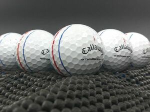 [E1E-03C] Callaway CHROME SOFT Triple track 2022年モデル ホワイト 30球 キャロウェイ クロムソフト ロストボール