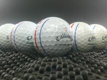 [E0H-03C] Callaway CHROME SOFT Triple track 2022年モデル ホワイト 20球 キャロウェイ クロムソフト ロストボール_画像1