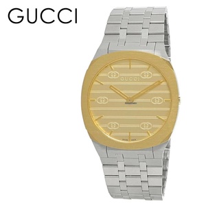 グッチ 腕時計 レディース グッチ時計 25H スチール ウォッチ 38mm ブランド シルバー gucci プレゼント 誕生日プレゼント 父の日