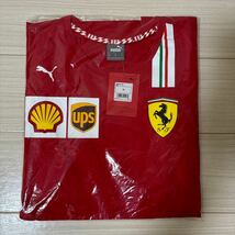 新品 未開封 F1 PUMA Scuderia Ferrari SF プーマ スクーデリア フェラーリ チーム オフィシャル Tシャツ サイズ:XL 定価:9,180円税込 _画像1