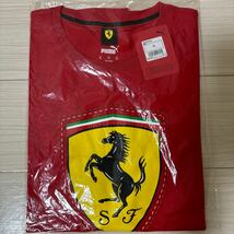  新品 未開封 F1 PUMA Scuderia Ferrari SF プーマ スクーデリア フェラーリ オフィシャル Tシャツ サイズ:XL [定価: 5,400円税込] _画像1