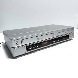 SHARP シャープ VTR一体型DVDビデオプレーヤー DV-NC750 動作品 リモコン欠品 映像機器