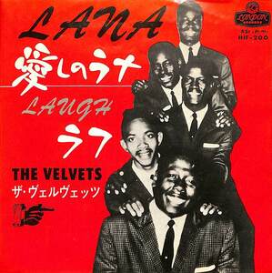 C00163720/EP/ザ・ヴェルヴェッツ(THE VELVETS)「愛しのラナ Lana / Laugh (1963年・HIT-200・ソウル・SOUL・ドゥーワップ・DOOWOP)」
