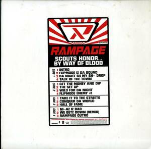 A00518208/LP2枚組/Rampage「Scouts Honor... By Way Of Blood」