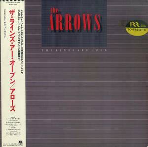 A00566359/LP/アローズ「ザ・ラインズ・アー・オープン」