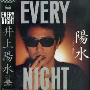 A00570083/LP/井上陽水「Every Night（エブリィナイト）1980年」